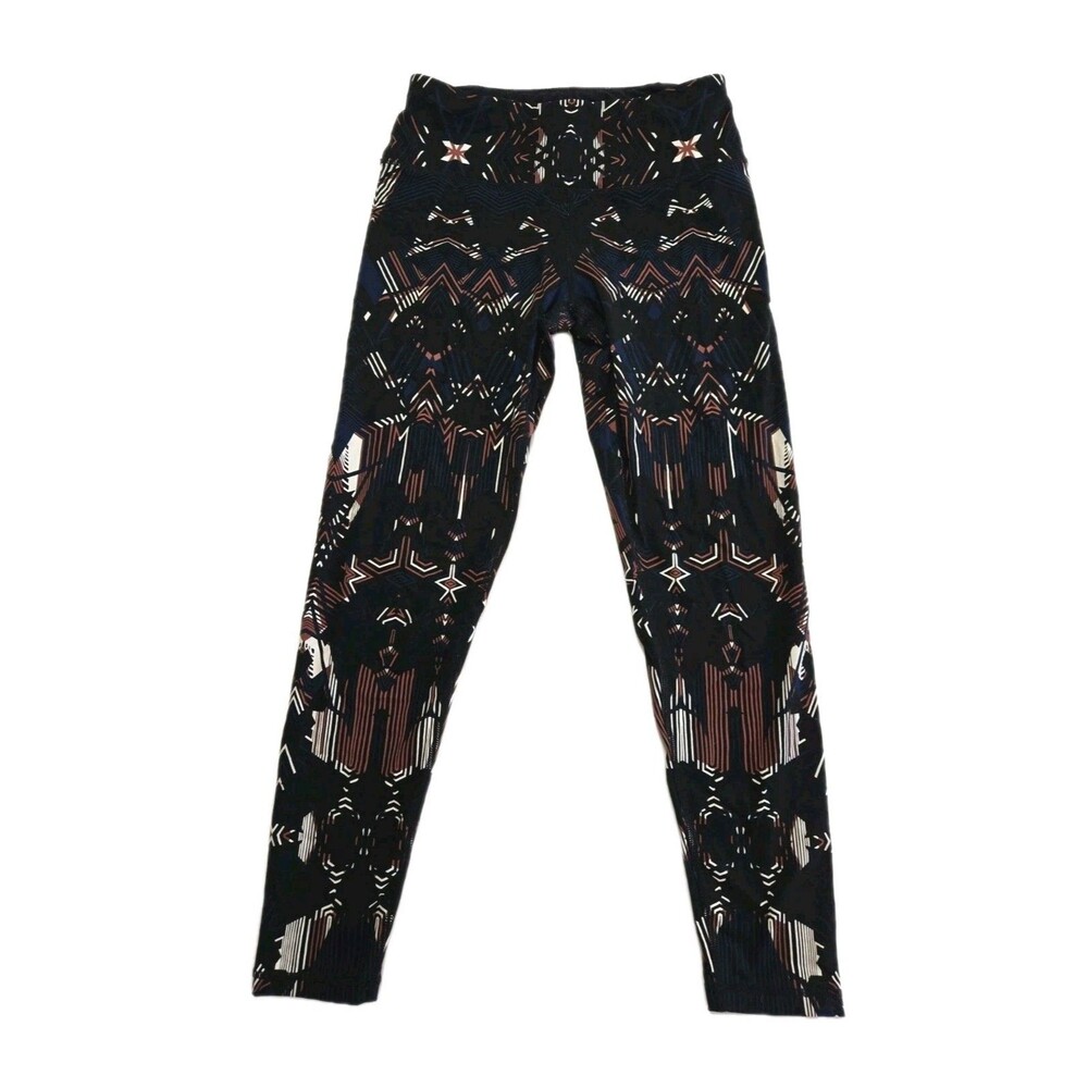 Sweaty Betty XS Women’s Power Leggings Cropped Geometric Print Activewear